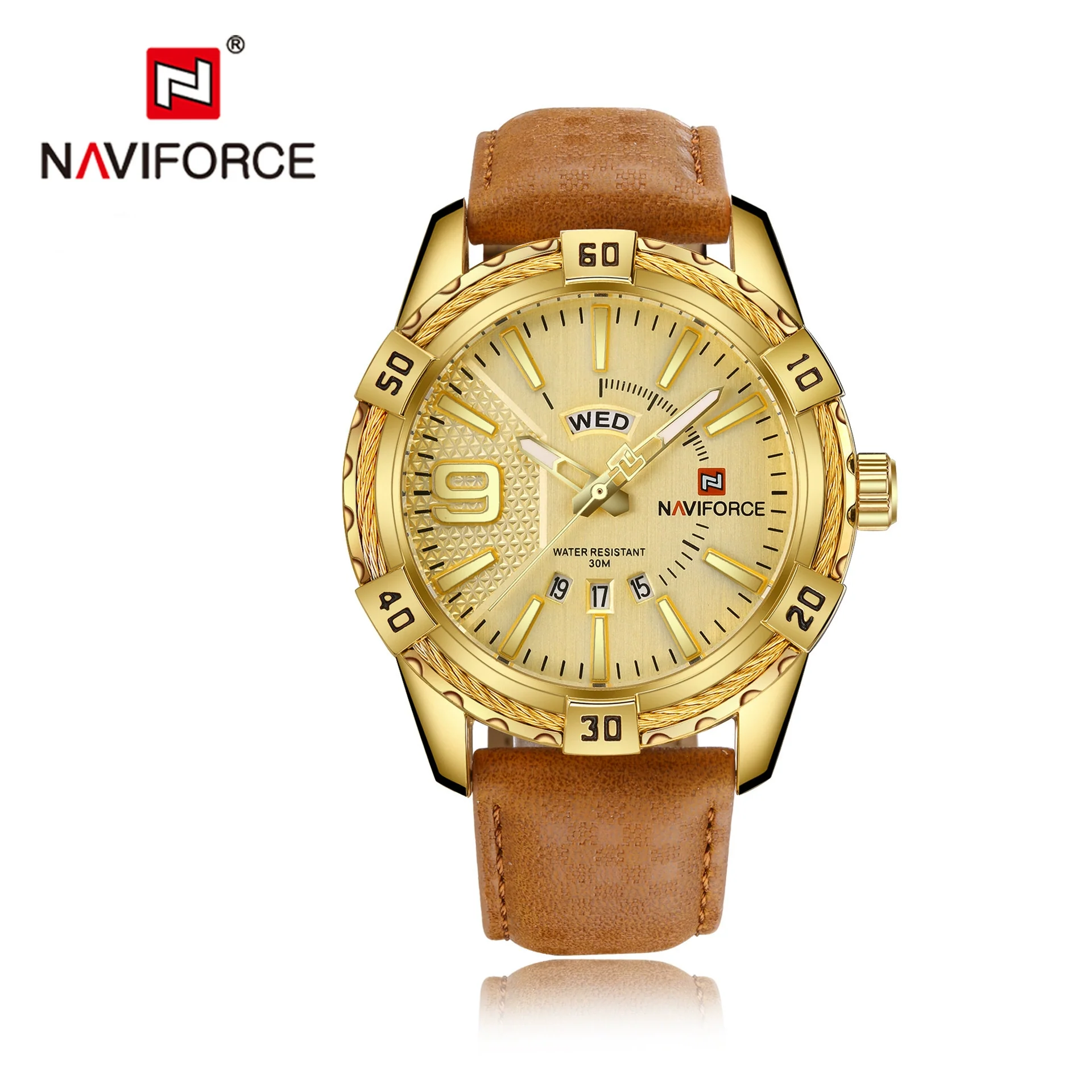 Men's Fashion Stainless Steel Band Quartz Watch With Round Dial And Mineral Strengthened Glass Mirror - Image 7