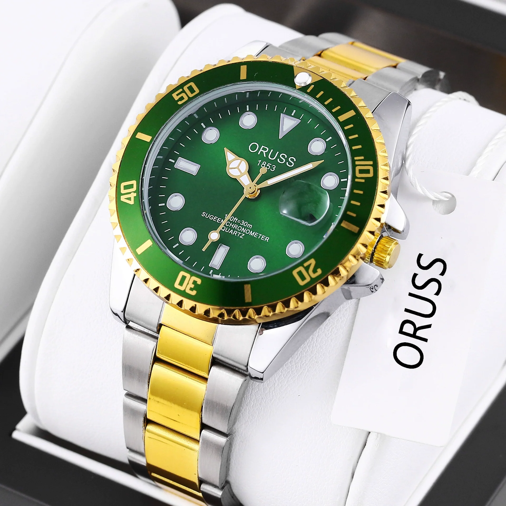Men's Fashion Waterproof Luminous Watch Alloy Band Round Dial - Image 14