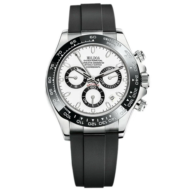 Men's Fully Automatic Hollow Mechanical Multifunctional Luminous Waterproof Watch Alloy Case Stainless Steel Strap Round Dial Business Style - Image 11