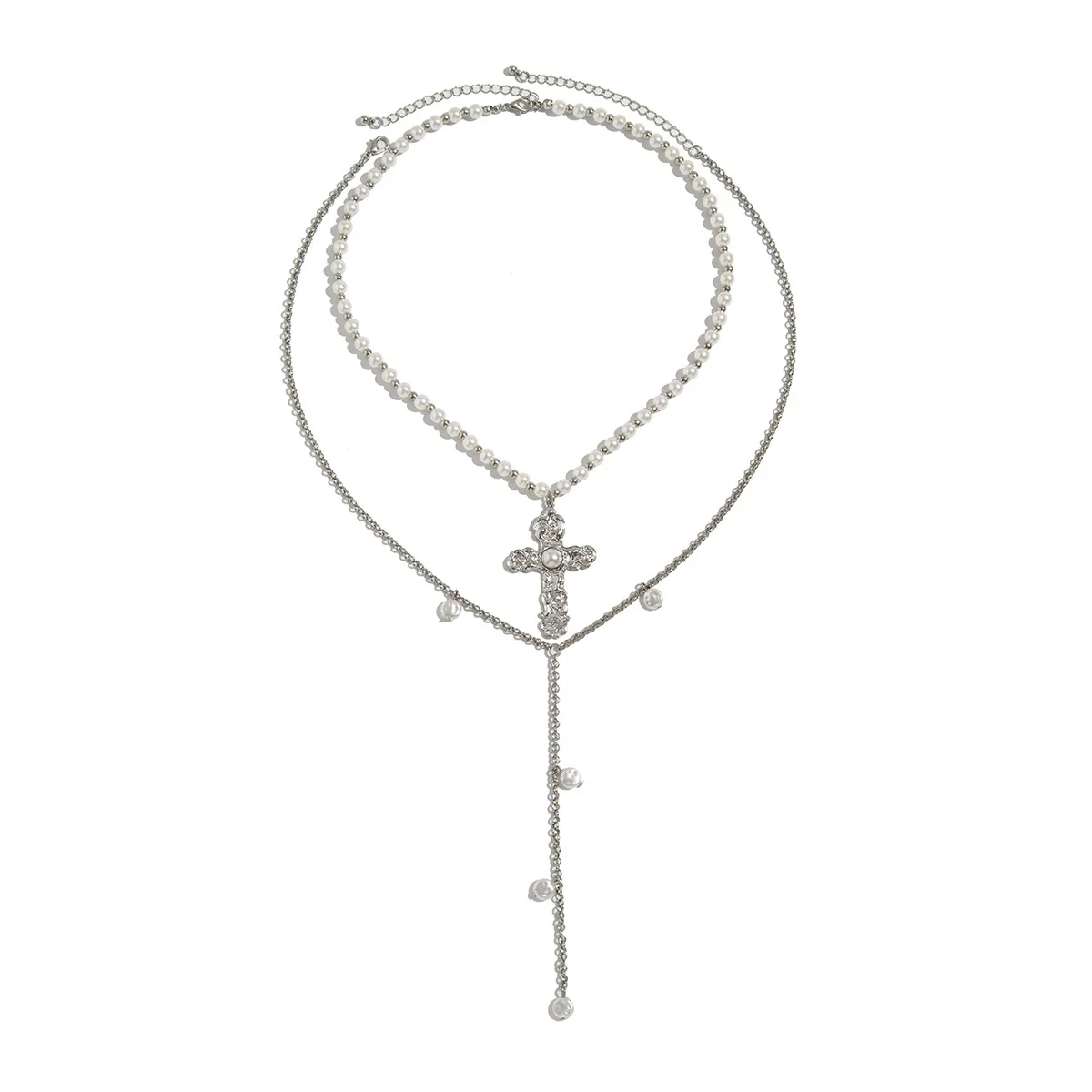 Men's Hip Hop Geometric Alloy Handmade Pendant Necklace - Image 5