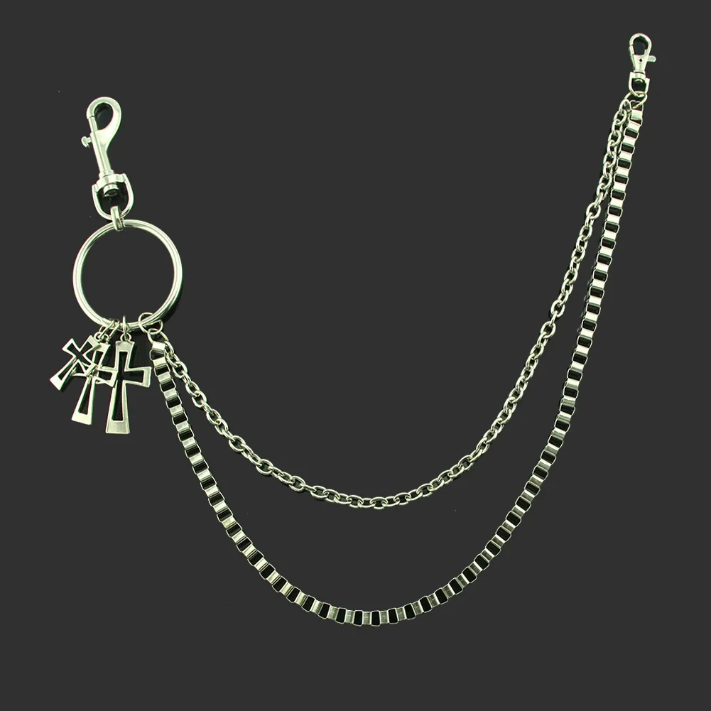 Men's Hiphop Metal Pants Chain With Joker Design For Disco And Street Dance - Image 2
