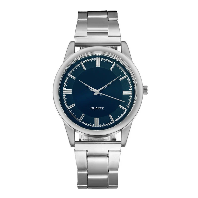 Men's Hiphop Style Alloy Watch With Round Dial And Stainless Steel Clasp - Image 10