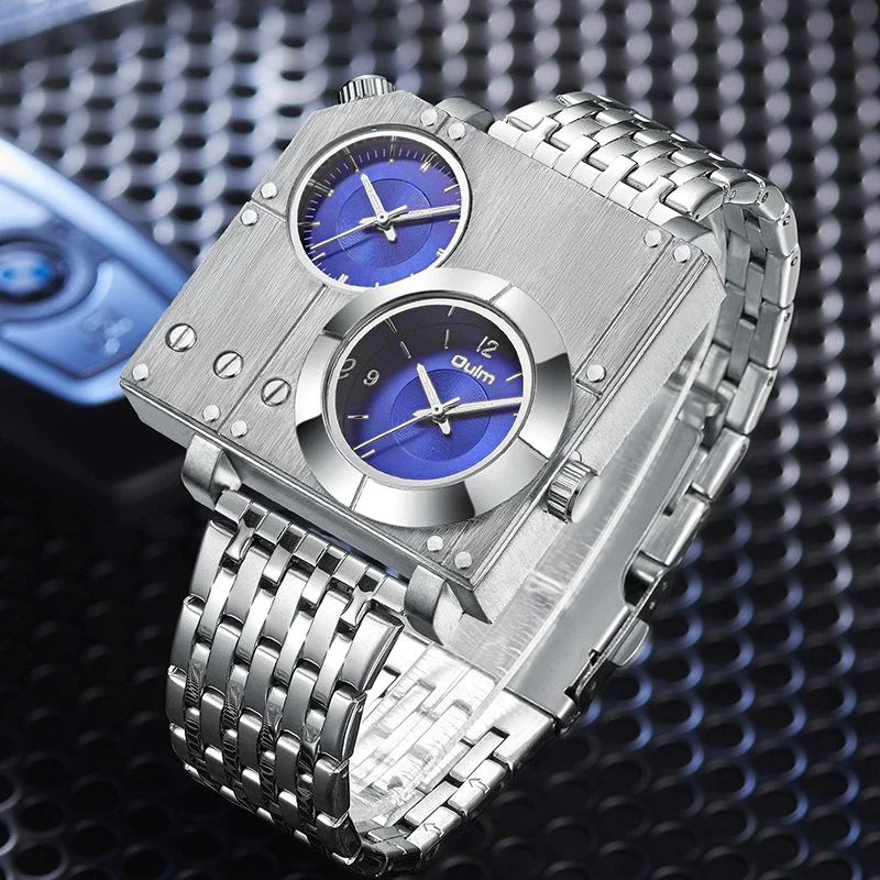 Men's Metal And Stainless Steel Belt Casual Round Dial Watch - Image 10