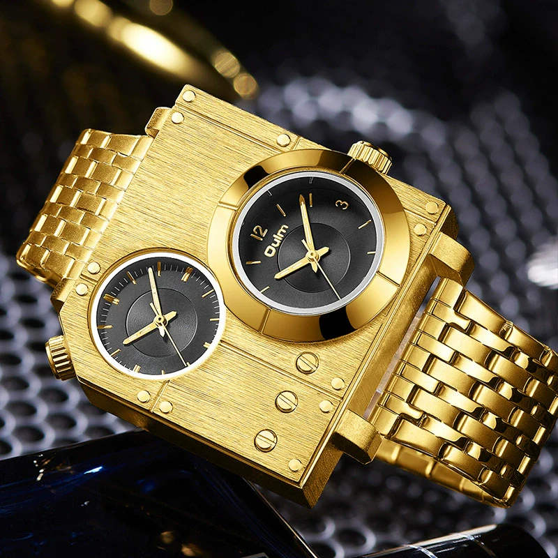 Men's Metal And Stainless Steel Belt Casual Round Dial Watch - Image 2