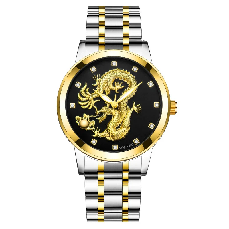 Men's Metal Band Quartz Watch Round Dial Waterproof Fashion Style - Image 11