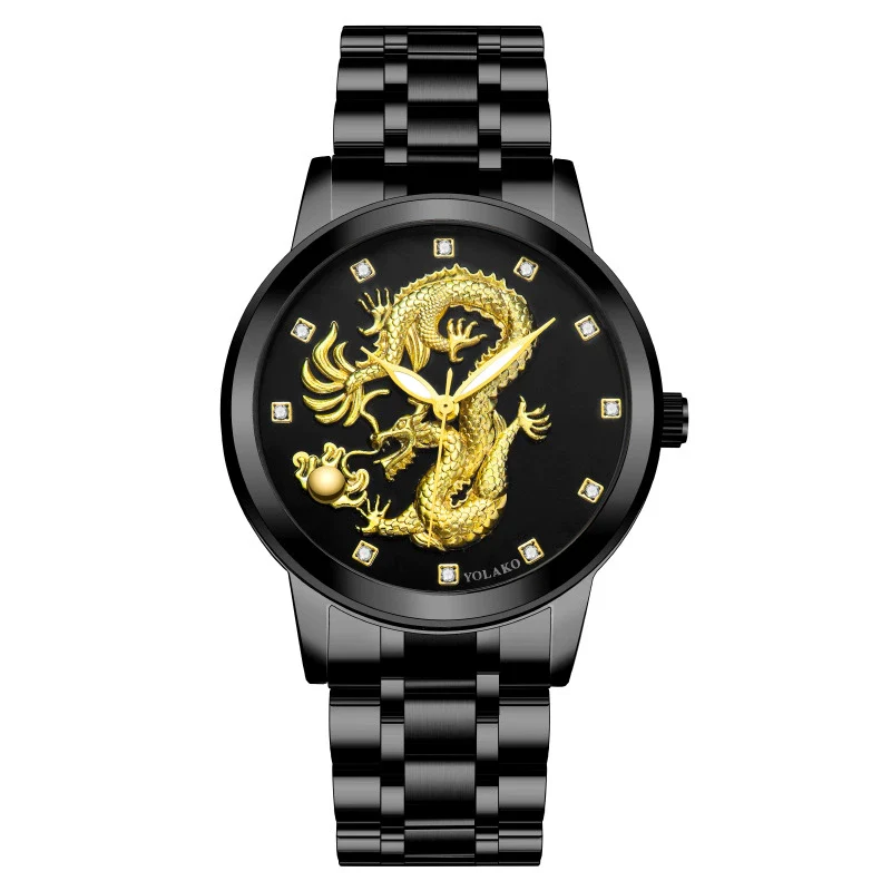 Men's Metal Band Quartz Watch Round Dial Waterproof Fashion Style - Image 13