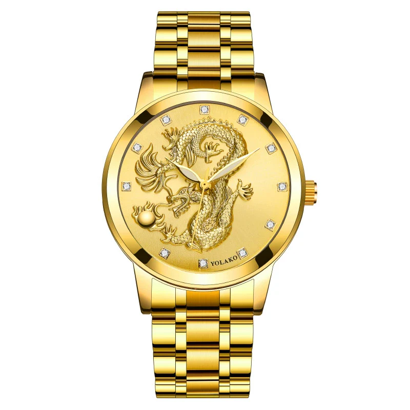 Men's Metal Band Quartz Watch Round Dial Waterproof Fashion Style - Image 6