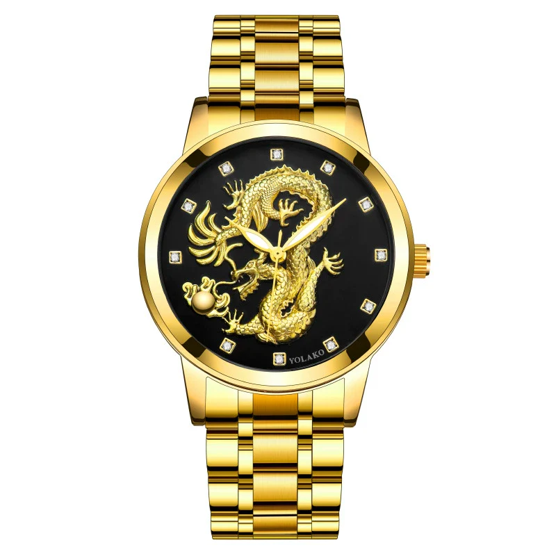 Men's Metal Band Quartz Watch Round Dial Waterproof Fashion Style - Image 8