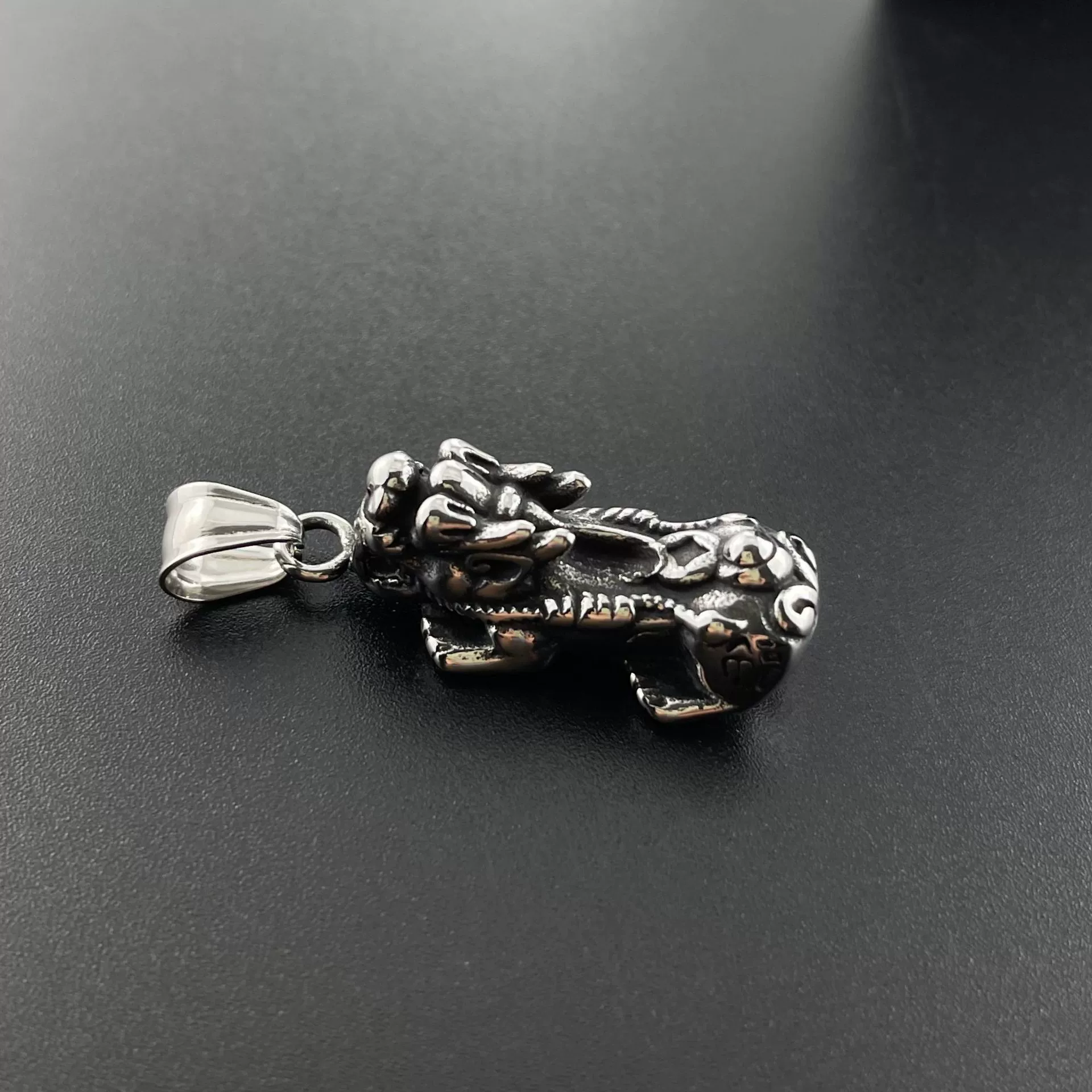 Men's Punk Retro Constellation Pendant Necklace Titanium Steel Hip Hop Fashion Casting And Polishing Jewelry Stainless Steel - Image 4