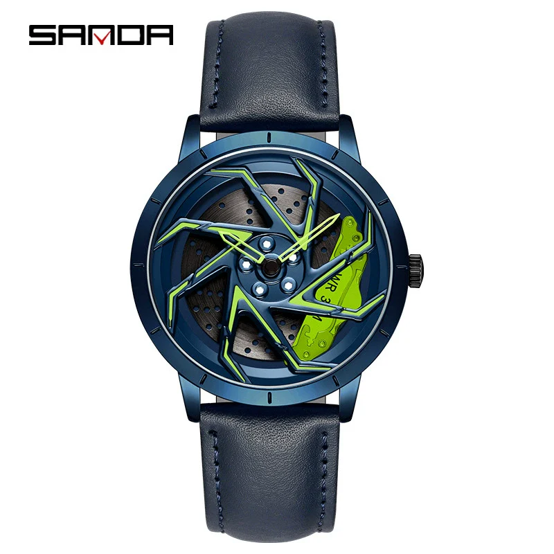 Men's Quartz Watch Alloy Case Mineral Strengthened Glass Mirror Steel Belt Round Dial Business Style - Image 16