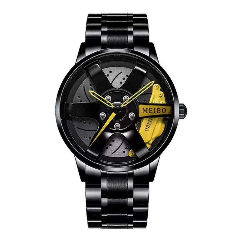 Men's Quartz Watch Alloy Case Steel Band Round Dial Leisure Style - Image 8