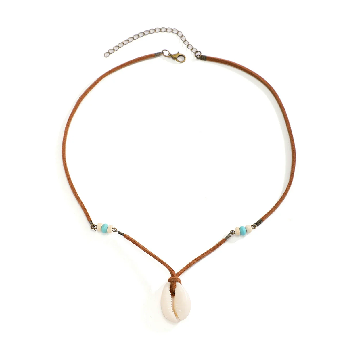 Men's Shell Geometric Handmade Jewelry Necklace - Image 5