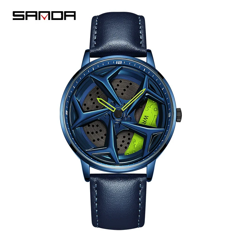 Men's Solid Steel Band Quartz Watch Alloy Case Stainless Steel Buckle Round Dial Leisure Style Waterproof - Image 6