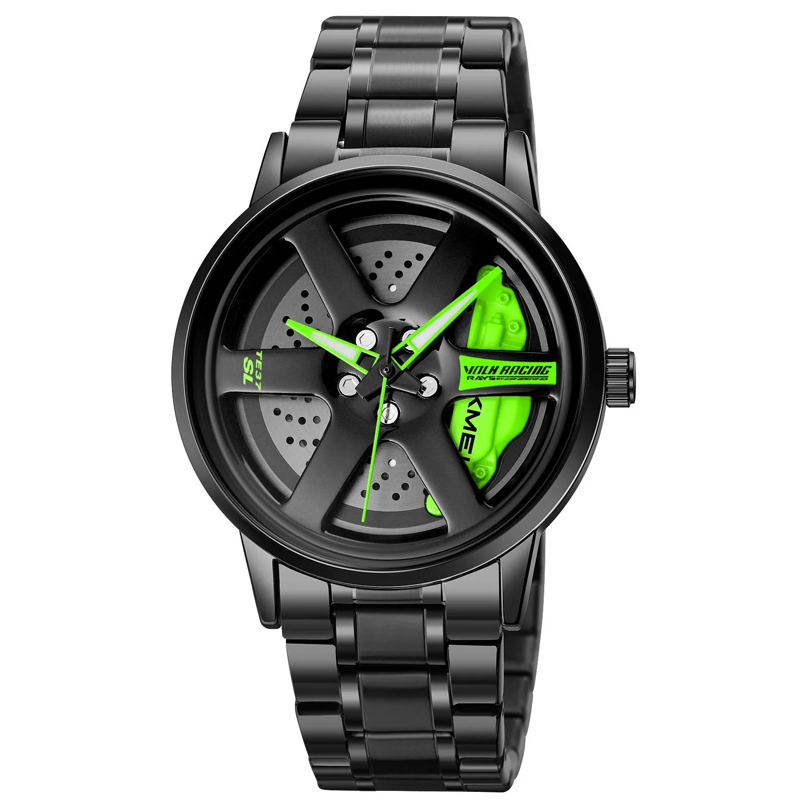 Men's Stainless Steel And Alloy Alloy Business Style Round Dial Quartz Watch Waterproof - Image 11