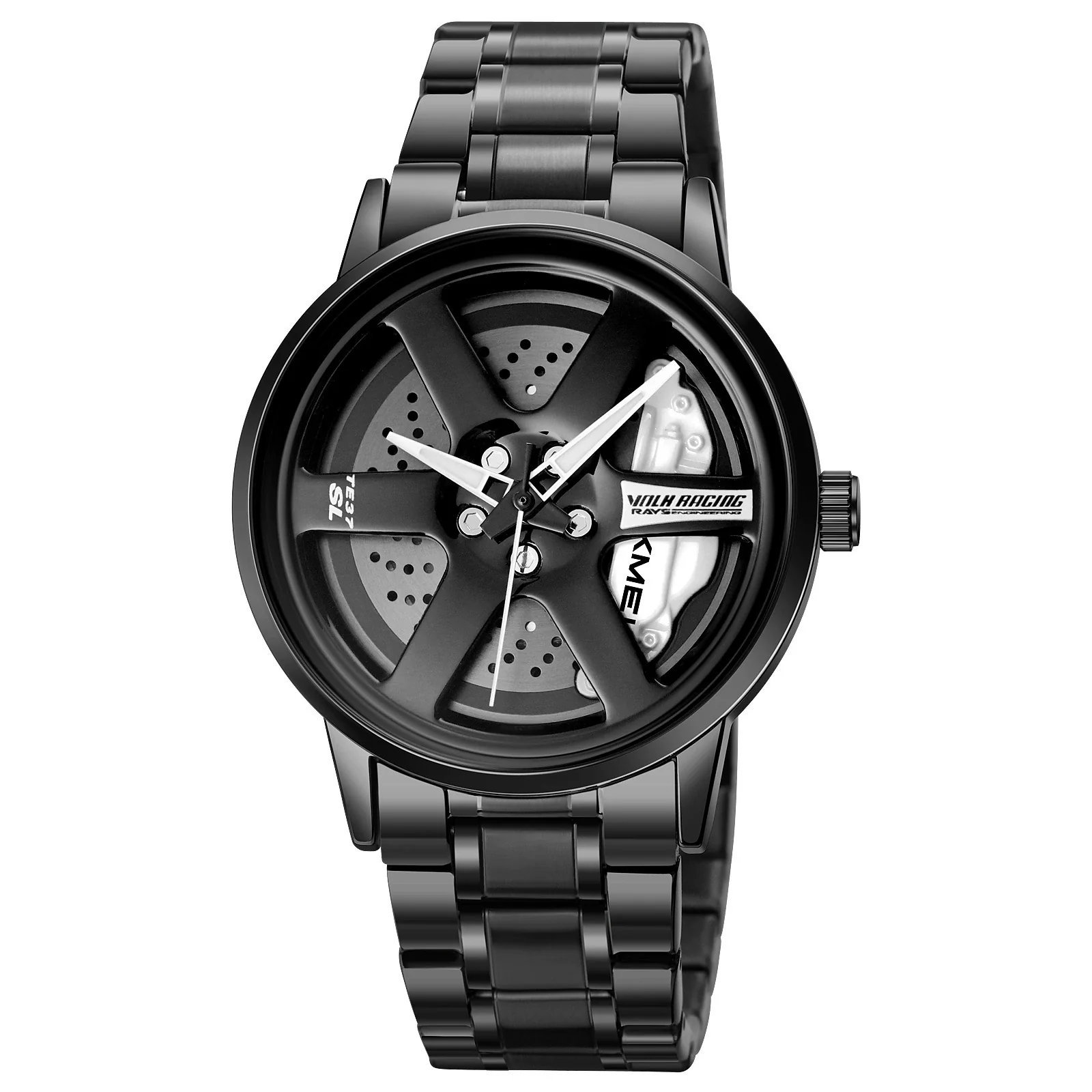 Men's Stainless Steel And Alloy Alloy Business Style Round Dial Quartz Watch Waterproof - Image 13