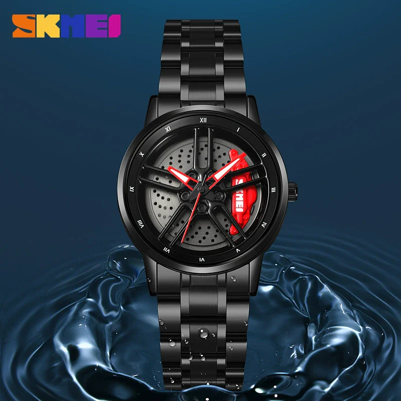 Men's Stainless Steel And Alloy Alloy Business Style Round Dial Quartz Watch Waterproof - Image 3