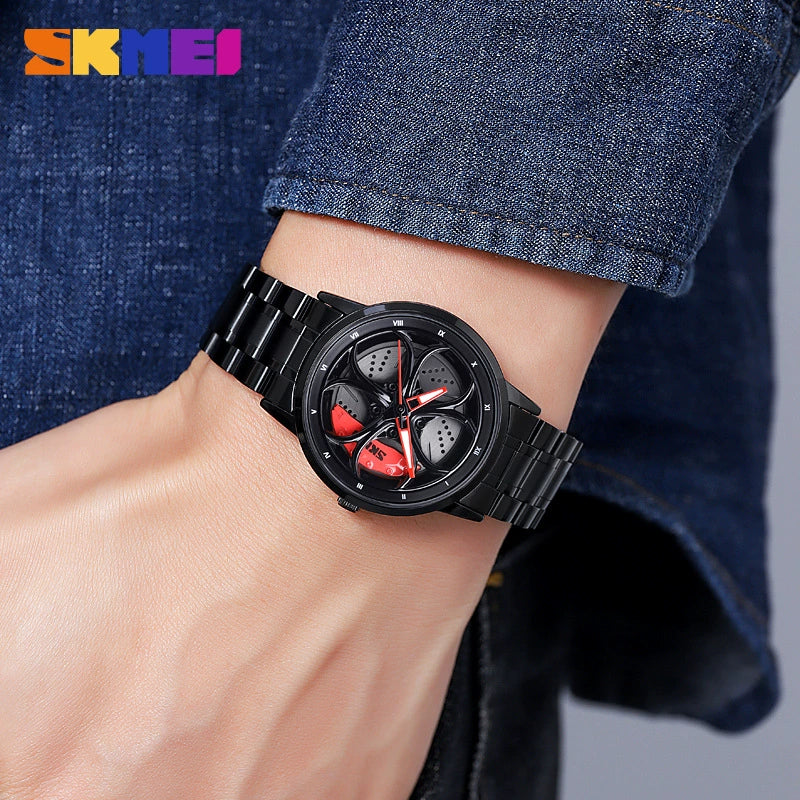Men's Stainless Steel And Alloy Alloy Business Style Round Dial Quartz Watch Waterproof - Image 4