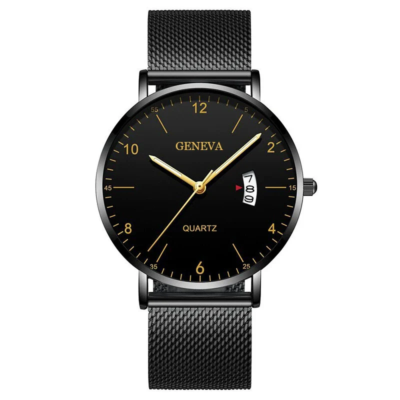 Men's Stainless Steel Metal Luminous Quartz Fashion Round Watch - Image 7