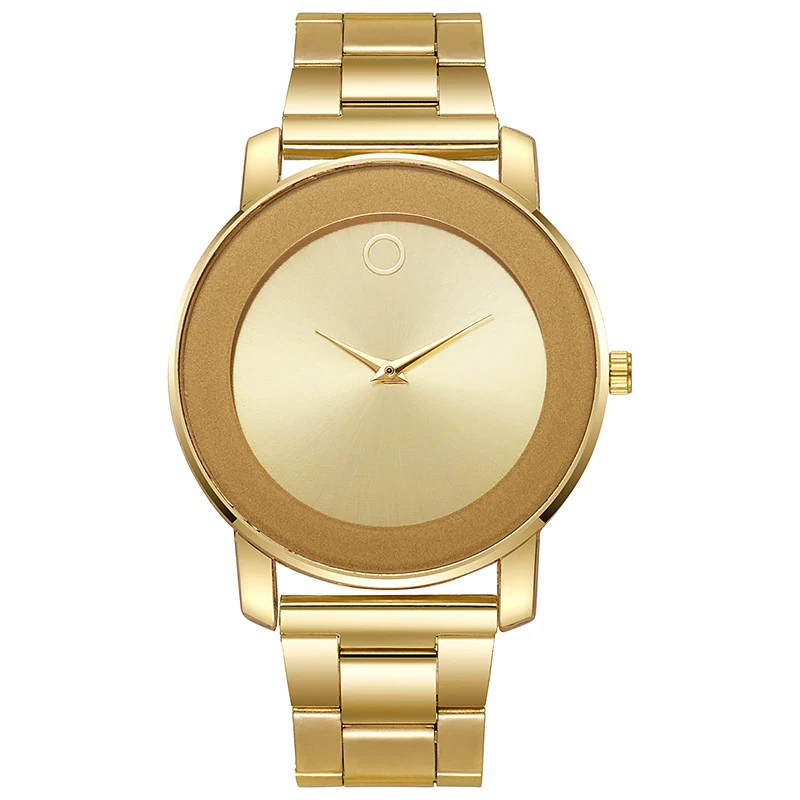 Men's Ultrathin Business Quartz Watch Alloy Case Stainless Steel Buckle Round Dial - Image 3