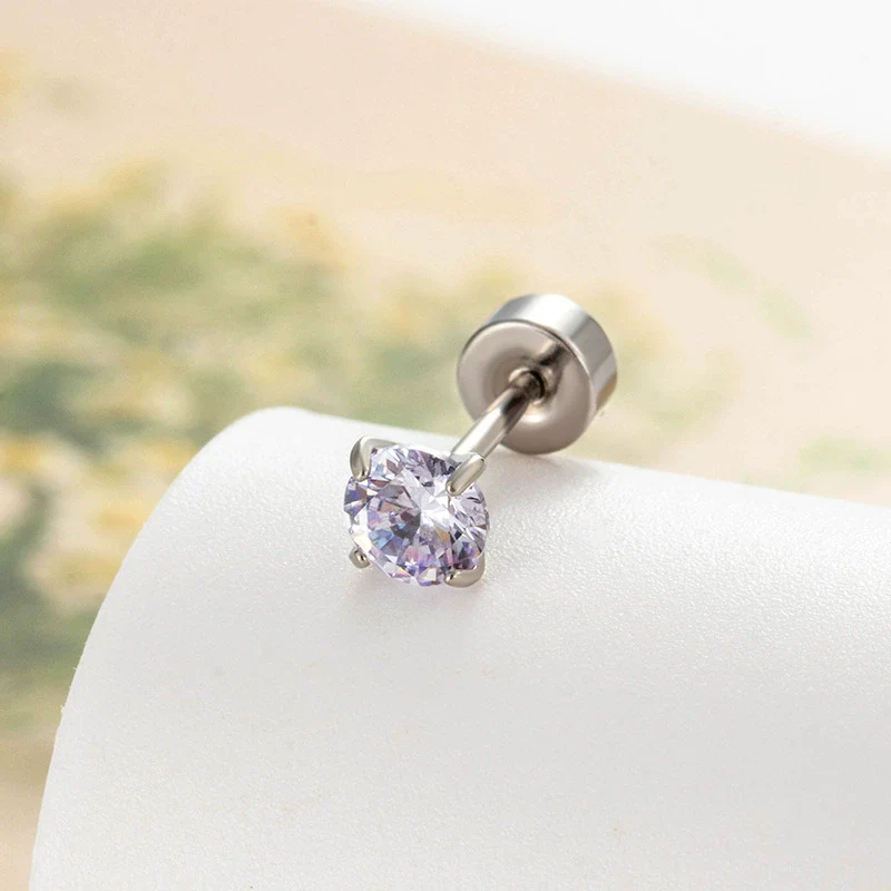 Metal Geometric Zircon Earrings With Eight Heart And Eight Arrows And Fashion Style - Image 7