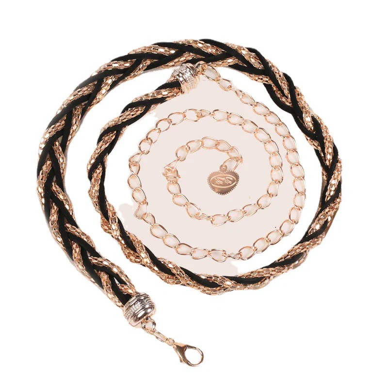 Metal Handwoven Splicing Decorative Waist Chain Punk Street Hiphop Niche Style - Image 4