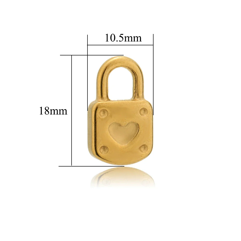 Metal Hollow Love Key Peach Heart Concentric Padlock Pendant Couple Necklace Diy Jewelry Accessories Electroplated - Image 12