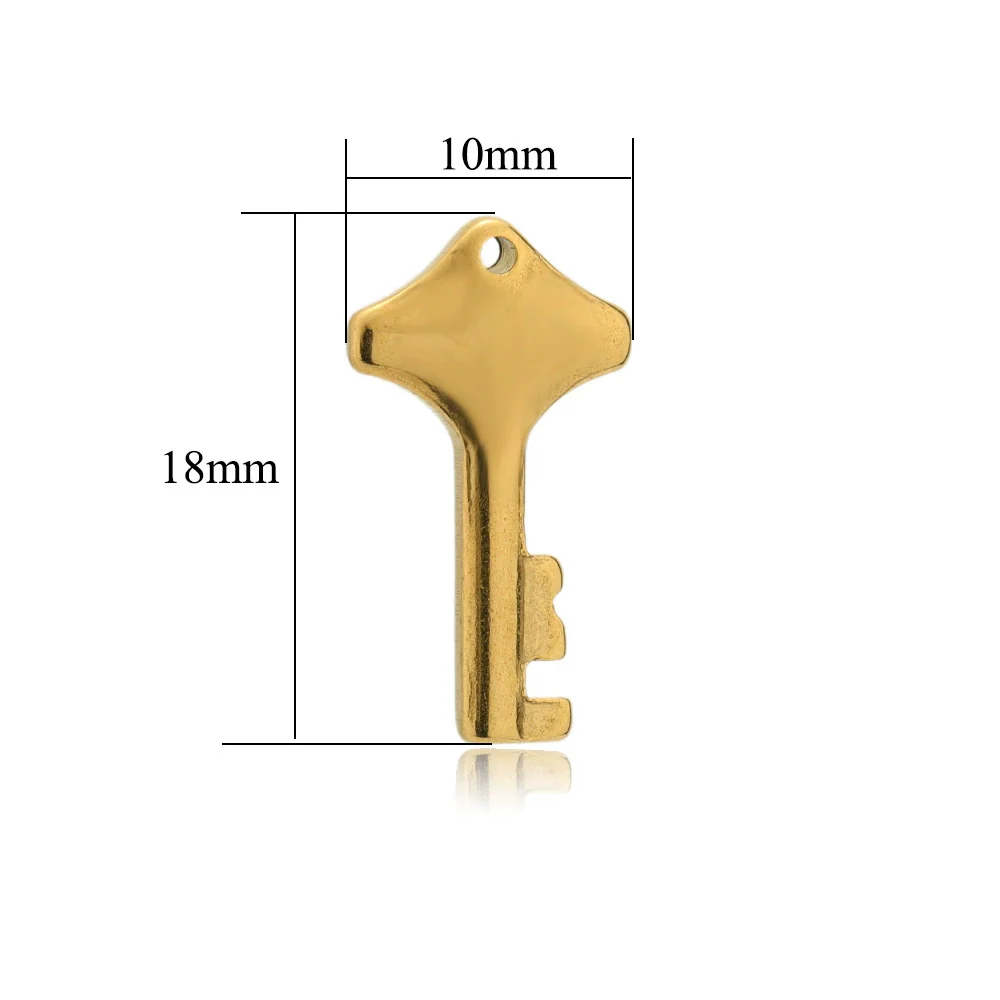 Metal Hollow Love Key Peach Heart Concentric Padlock Pendant Couple Necklace Diy Jewelry Accessories Electroplated - Image 8