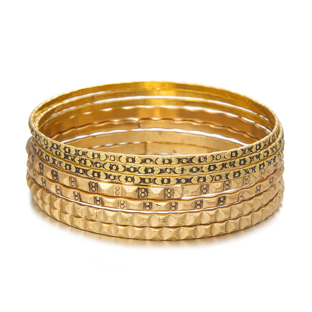Metal Open Bracelet Iron Alloy Geometric Electroplated For Women And Unisex - Image 24