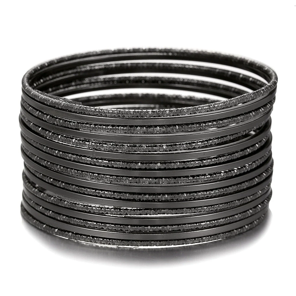 Metal Open Bracelet Iron Alloy Geometric Electroplated For Women And Unisex - Image 36