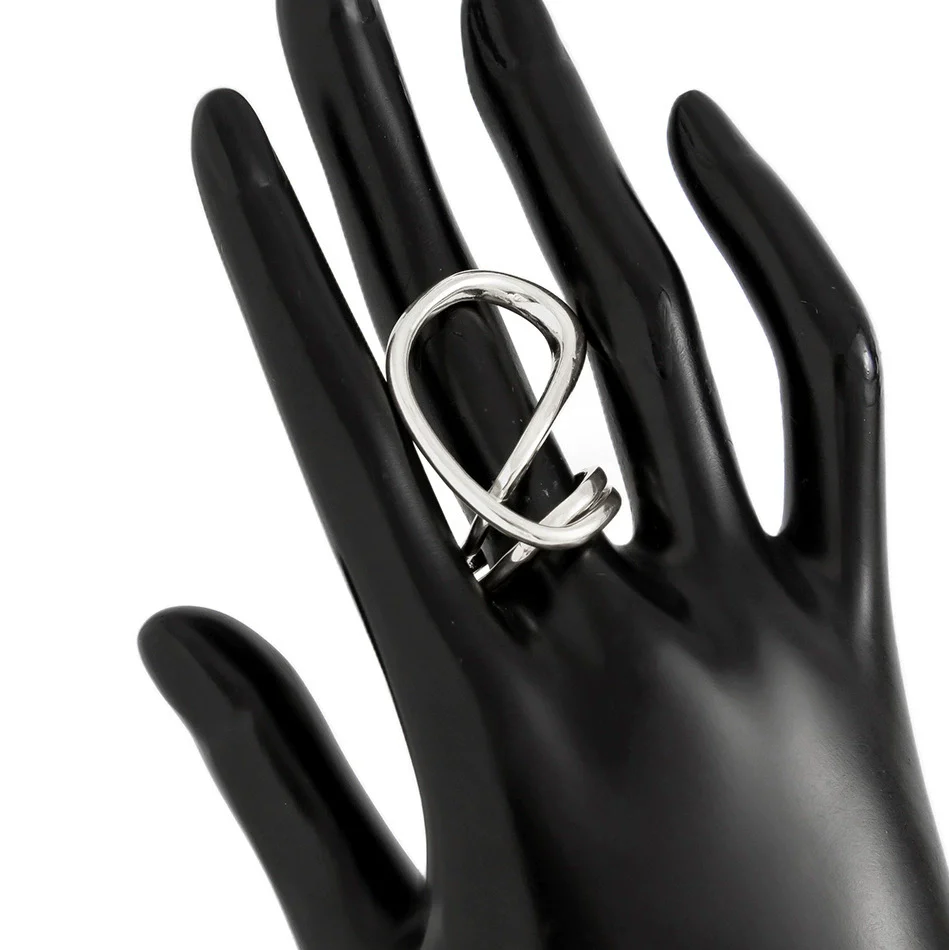 Metal Pleated Open Bracelet For Women With Liquid Metal And Imitation Pearl In Ins Style Electroplated - Image 12