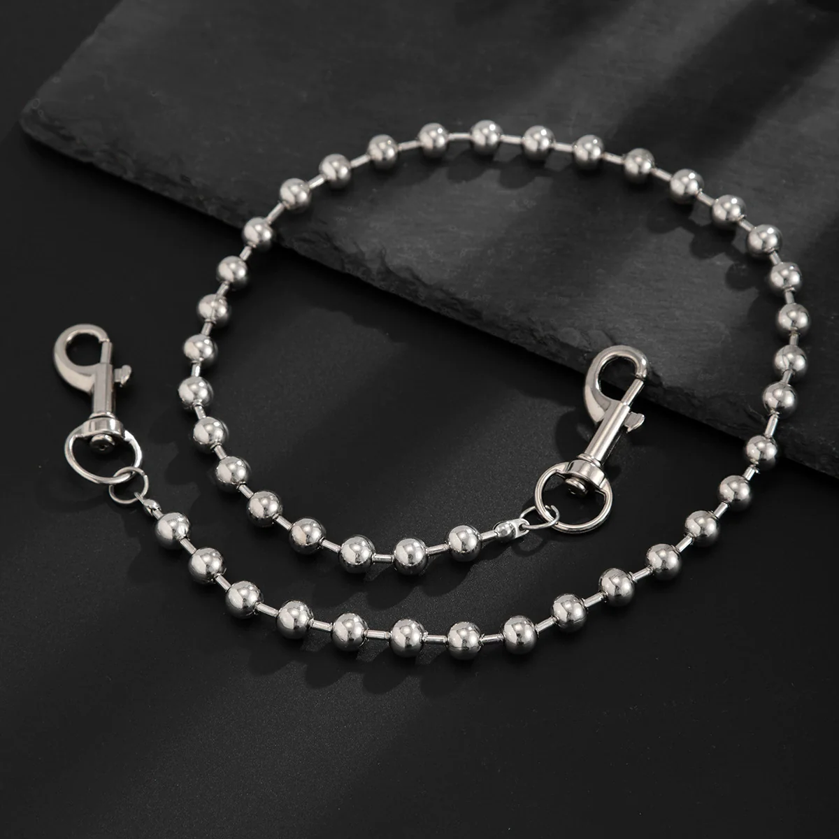 Metal Round Bead Pants Chain Punk Style Boys Hiphop Waist Chain Accessories - Image 4