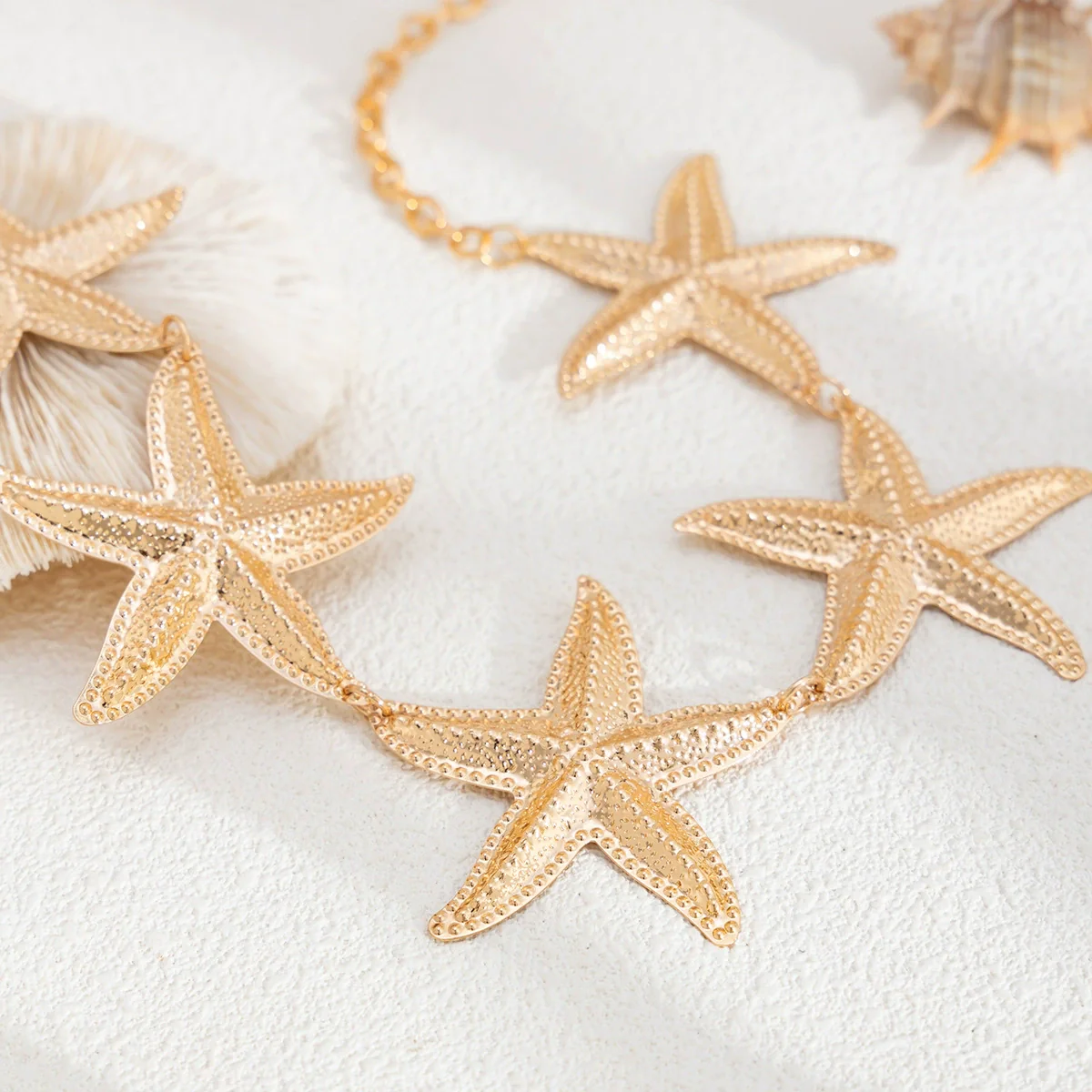 Metal Starfish Waist Chain Body Chain For Women Simple Style - Image 3