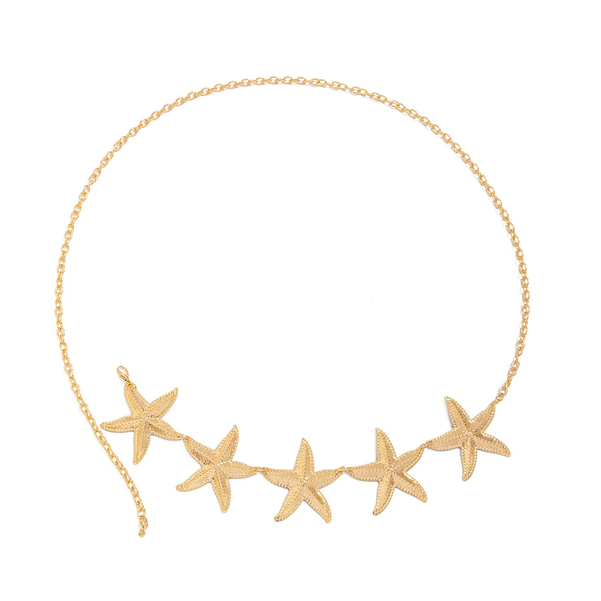 Metal Starfish Waist Chain Body Chain For Women Simple Style - Image 4