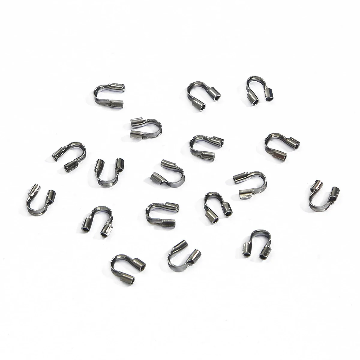 Metal Ushaped Tail Buckle Horseshoe Buckle Handmade Jewelry Material For Necklace Bracelet With Paint Design - Image 11