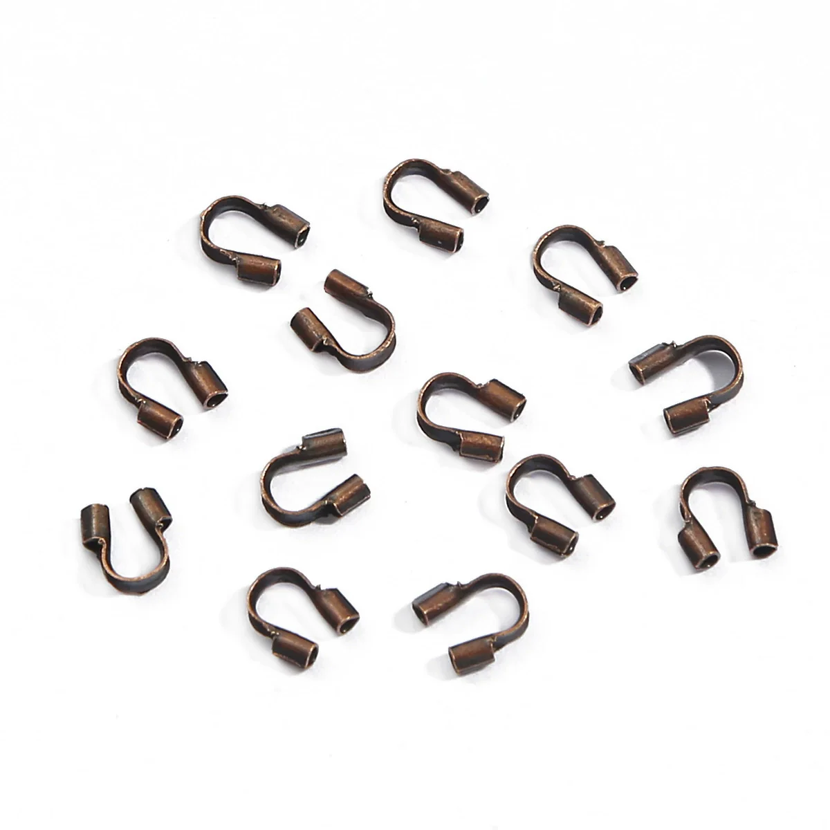 Metal Ushaped Tail Buckle Horseshoe Buckle Handmade Jewelry Material For Necklace Bracelet With Paint Design - Image 12