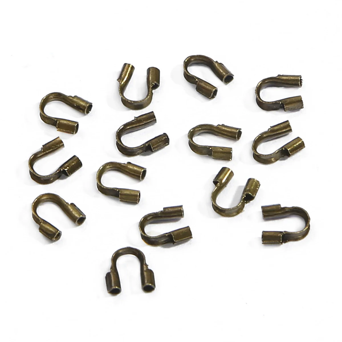 Metal Ushaped Tail Buckle Horseshoe Buckle Handmade Jewelry Material For Necklace Bracelet With Paint Design - Image 13