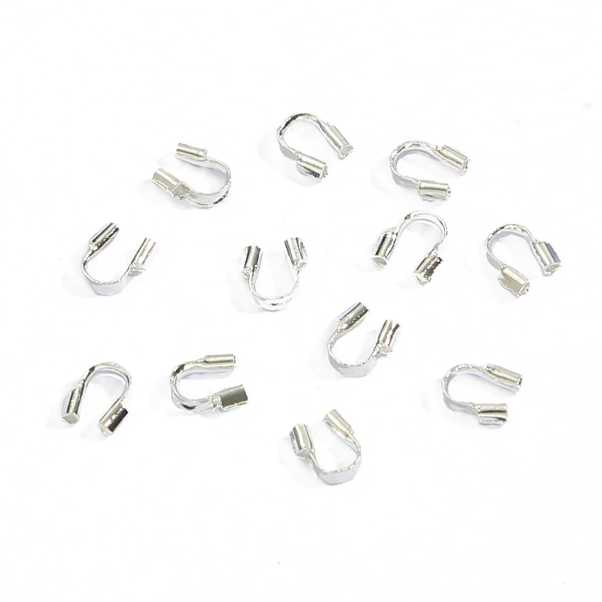 Metal Ushaped Tail Buckle Horseshoe Buckle Handmade Jewelry Material For Necklace Bracelet With Paint Design - Image 7