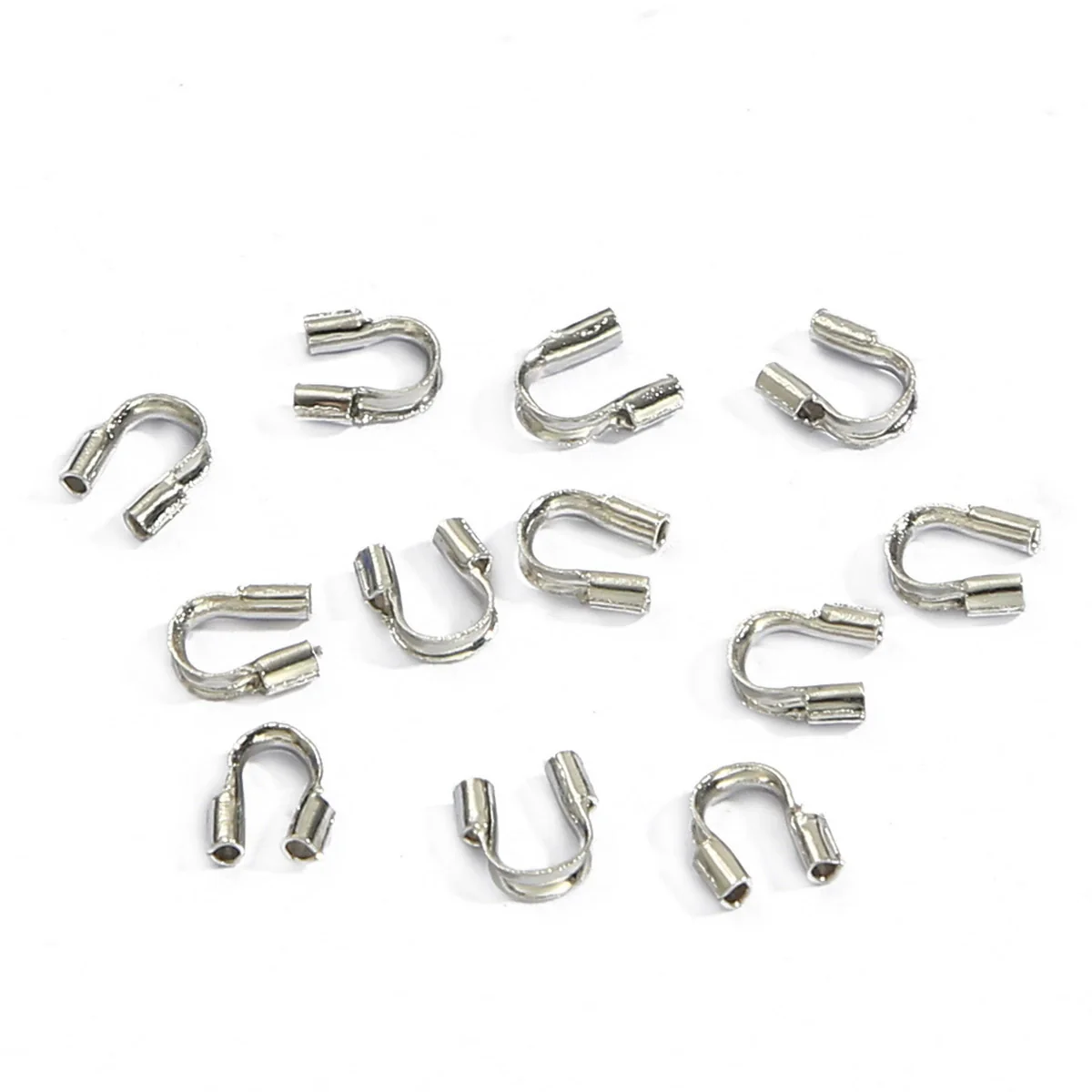 Metal Ushaped Tail Buckle Horseshoe Buckle Handmade Jewelry Material For Necklace Bracelet With Paint Design - Image 8