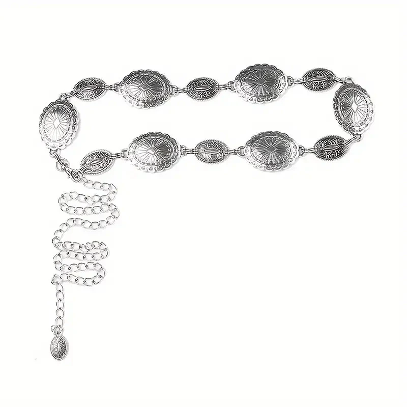 Metal Women's Waist Chain Retro Allmatch Fashion - Image 7