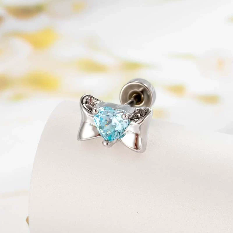 Metal Zircon Set Candy Star Cartilage Piercing Ear Bone Nail Cool Style - Image 8