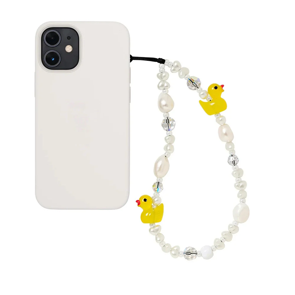 Mobile Phone Chain Handmade Beaded With Love Drops Bell Patterns And Specialshaped Pearls - Image 8