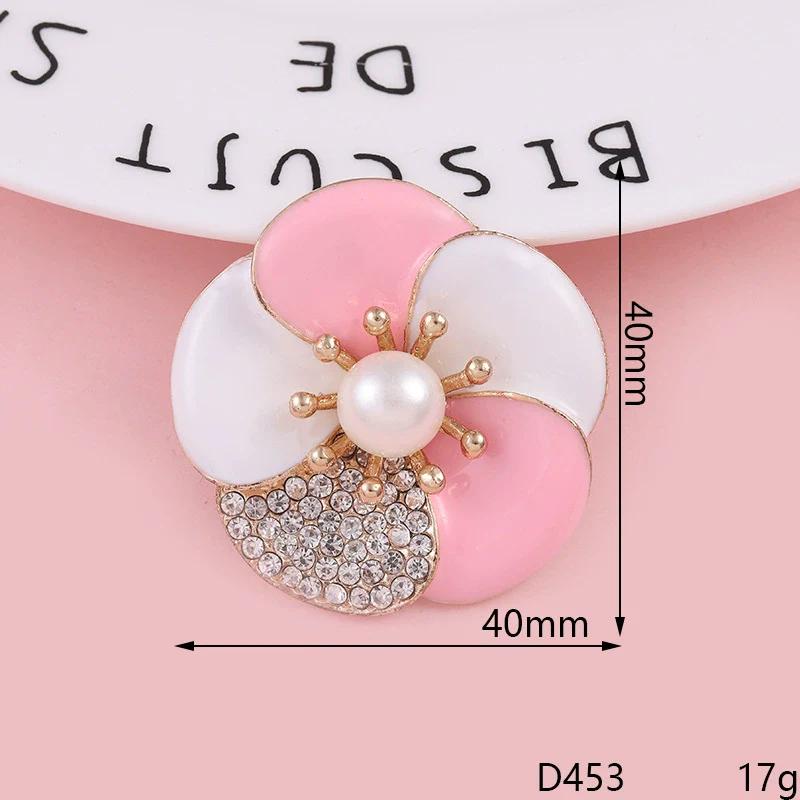 Mobile Phone Shell Jewelry Accessories Alloy Diamond Pearl Rose Sunflower Rhinestone Electroplated - Image 11