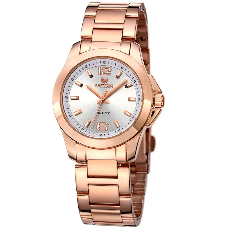 Multifunctional Waterproof Quartz Sports Watch For Men And Women Alloy Case Mineral Strengthened Glass Mirror Steel Belt And Real Belt Round Dial - Image 4