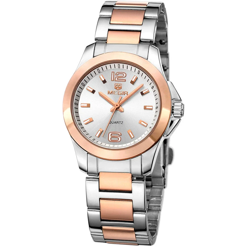 Multifunctional Waterproof Quartz Sports Watch For Men And Women Alloy Case Mineral Strengthened Glass Mirror Steel Belt And Real Belt Round Dial - Image 5