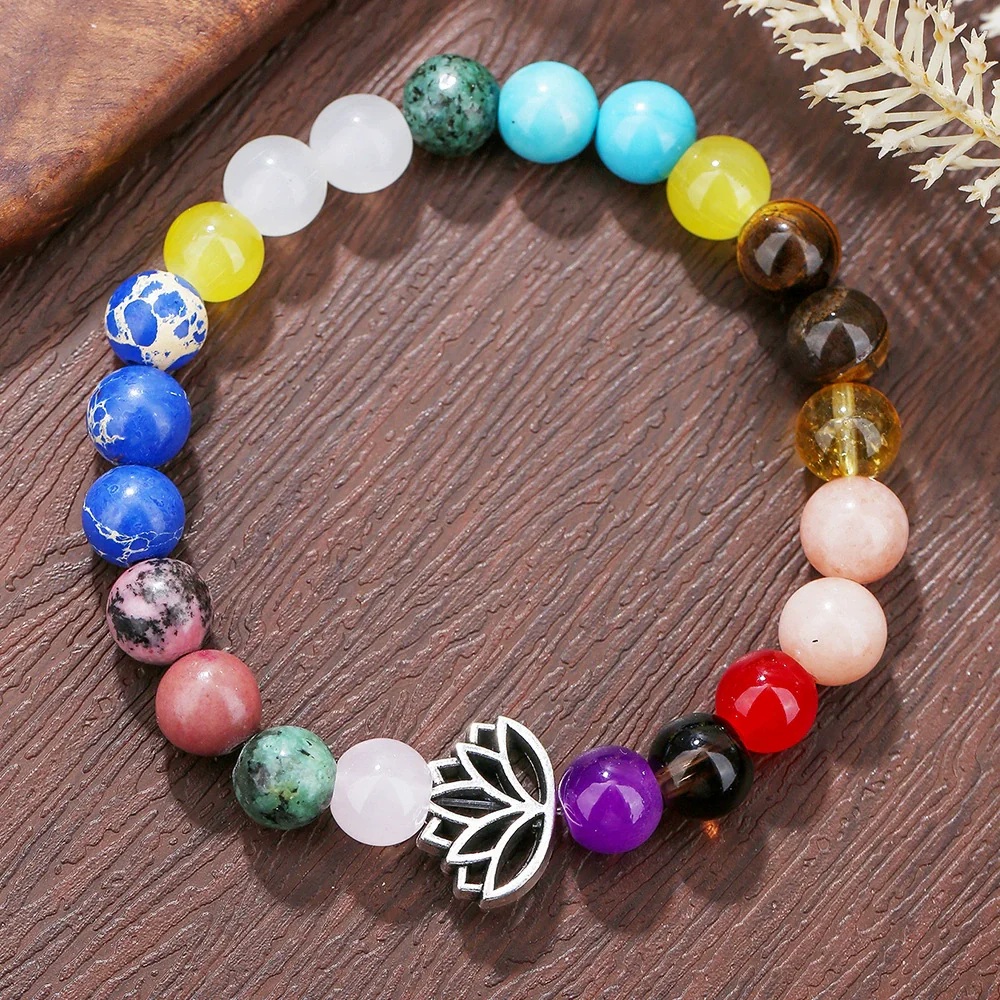 Natural Stone Crystal Handmade Bracelet For Unisex With Agate - Image 17