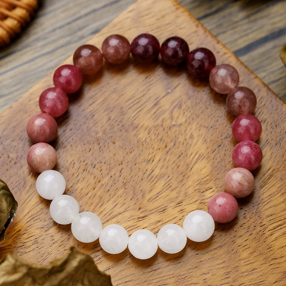 Natural Stone Handmade Punk Style Street Style Unisex Bracelet Jewelry - Image 14