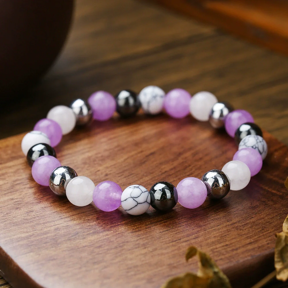Natural Stone Handmade Punk Style Street Style Unisex Bracelet Jewelry - Image 15