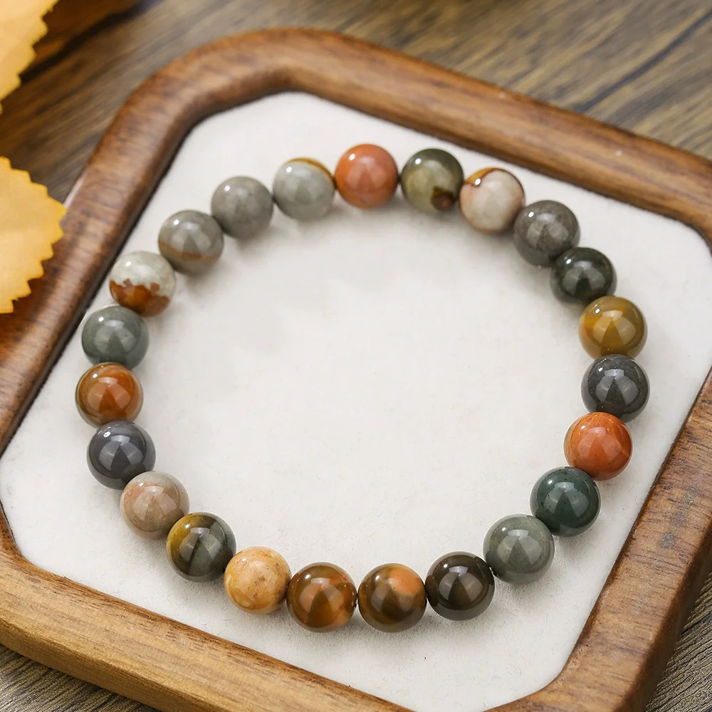 Natural Stone Handmade Punk Style Street Style Unisex Bracelet Jewelry - Image 48