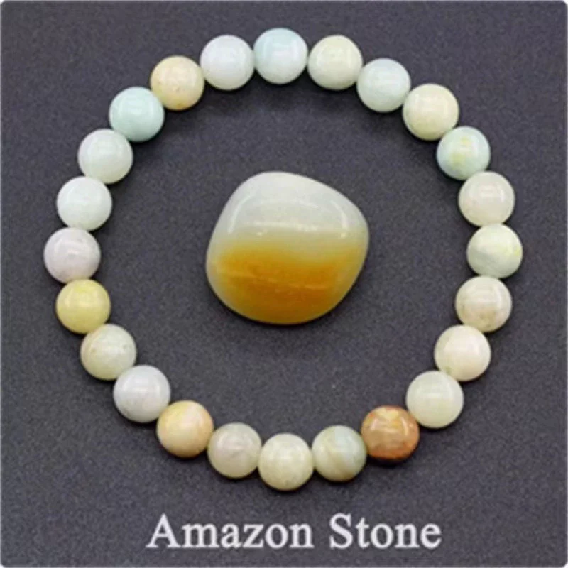 Natural Stone Handmade Unisex Animals Zodiac Mixed Color Bead Bracelet With Amethyst Tiger Eye Rose Stone Agate - Image 3
