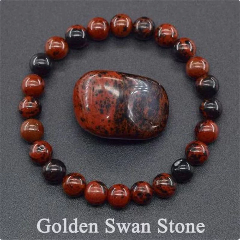 Natural Stone Handmade Unisex Animals Zodiac Mixed Color Bead Bracelet With Amethyst Tiger Eye Rose Stone Agate - Image 33
